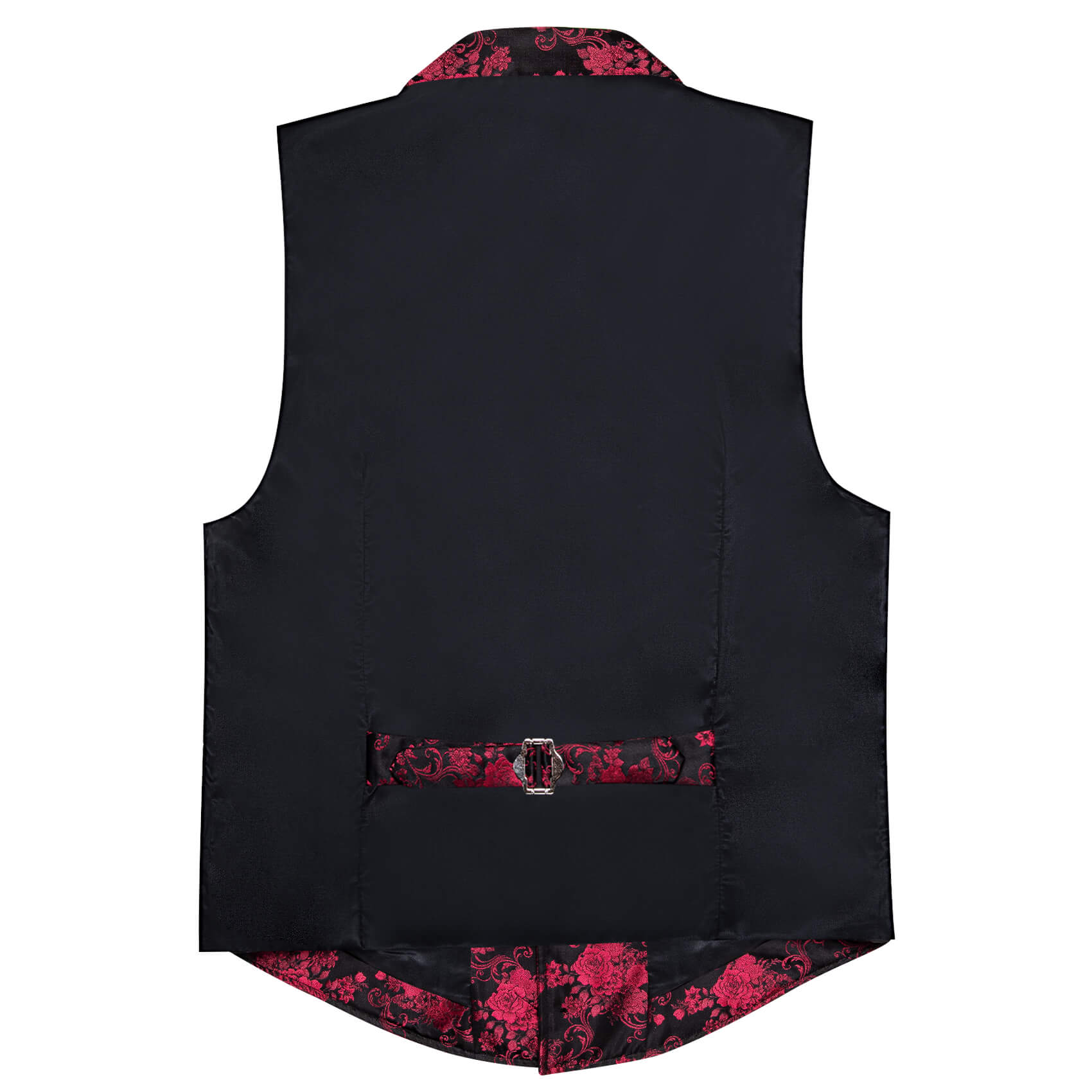 GentCrest Black Floral Vest Set - Image 4