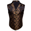 GentCrest Black Floral Vest Set - Image 1