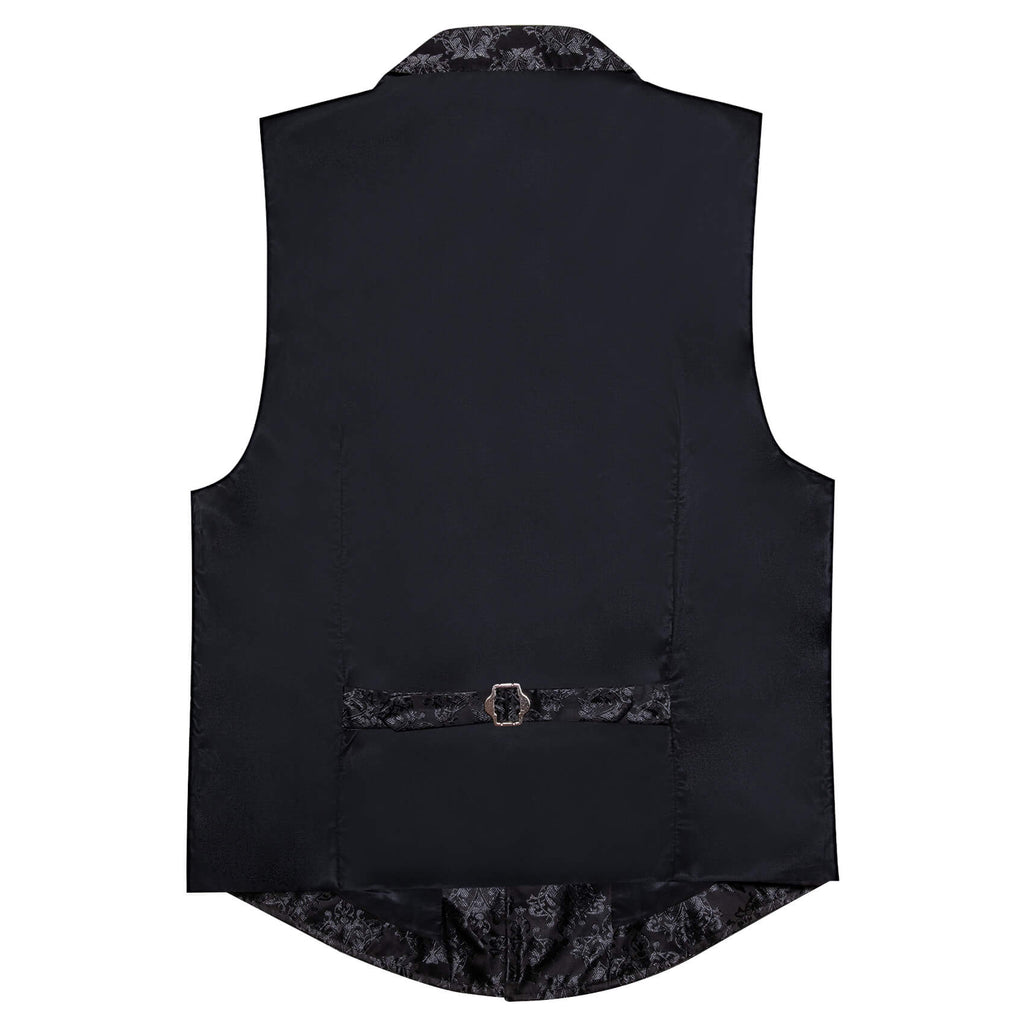 GentCrest Black Floral Vest Set - Image 4