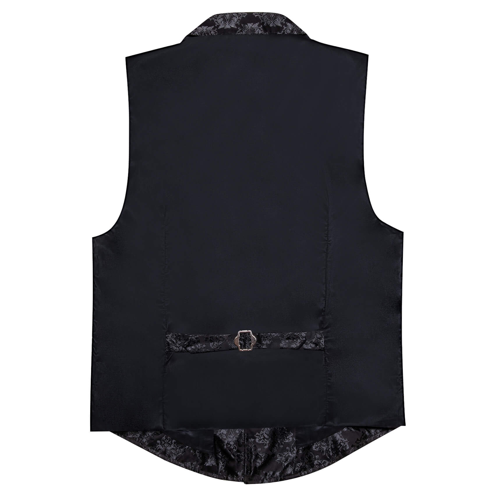GentCrest Black Floral Vest Set - Image 4