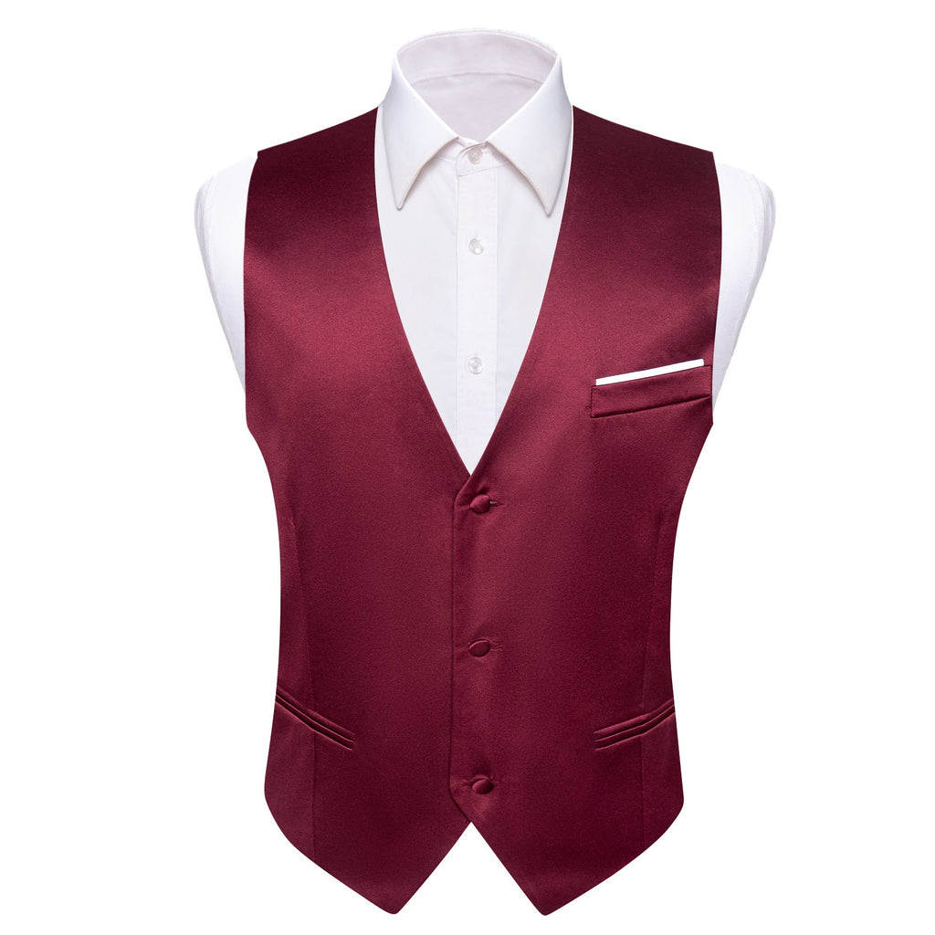 GentCrest Red Solid Vest - Image 1