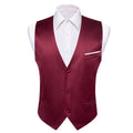 GentCrest Red Solid Vest - Image 1