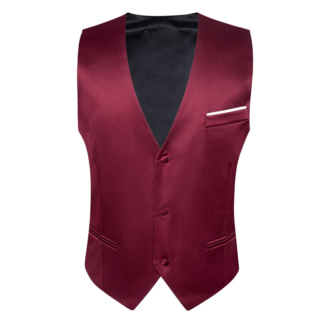 GentCrest Red Solid Vest - Image 5