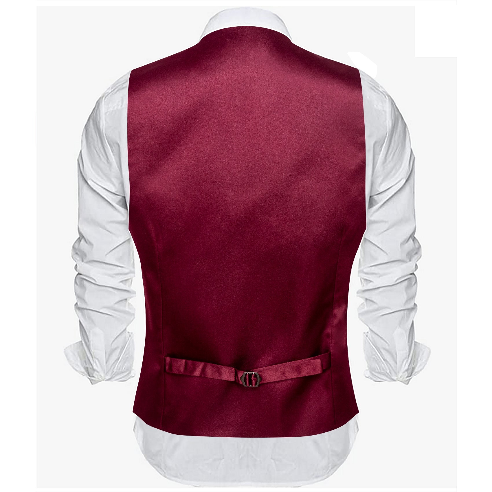 GentCrest Red Solid Vest - Image 2
