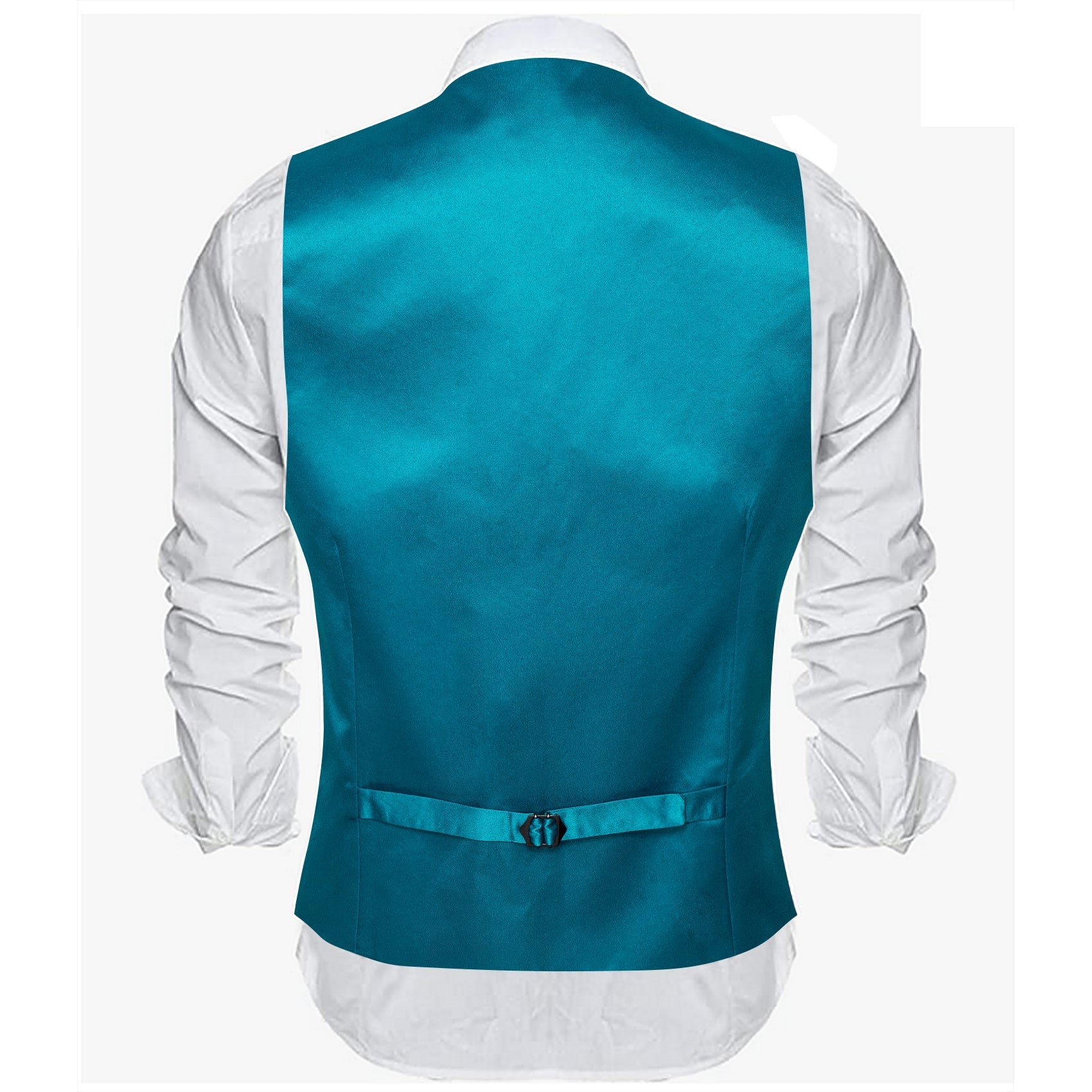 GentCrest Blue Solid Vest - Image 4