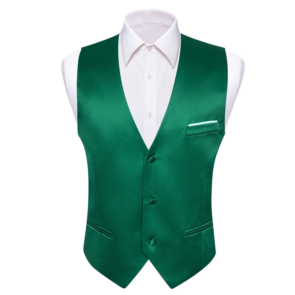 GentCrest Green Solid Vest - Image 2