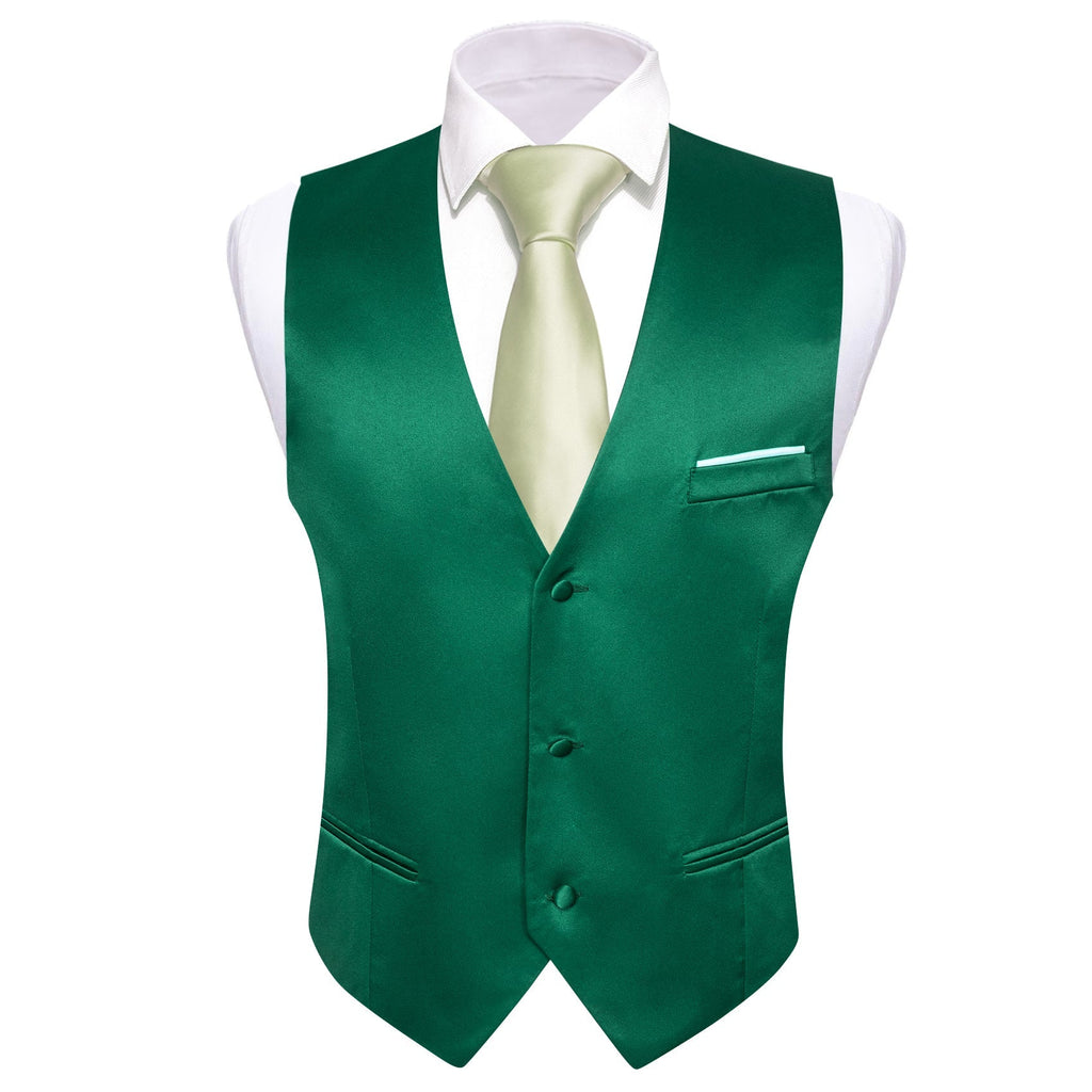 GentCrest Green Solid Vest - Image 3