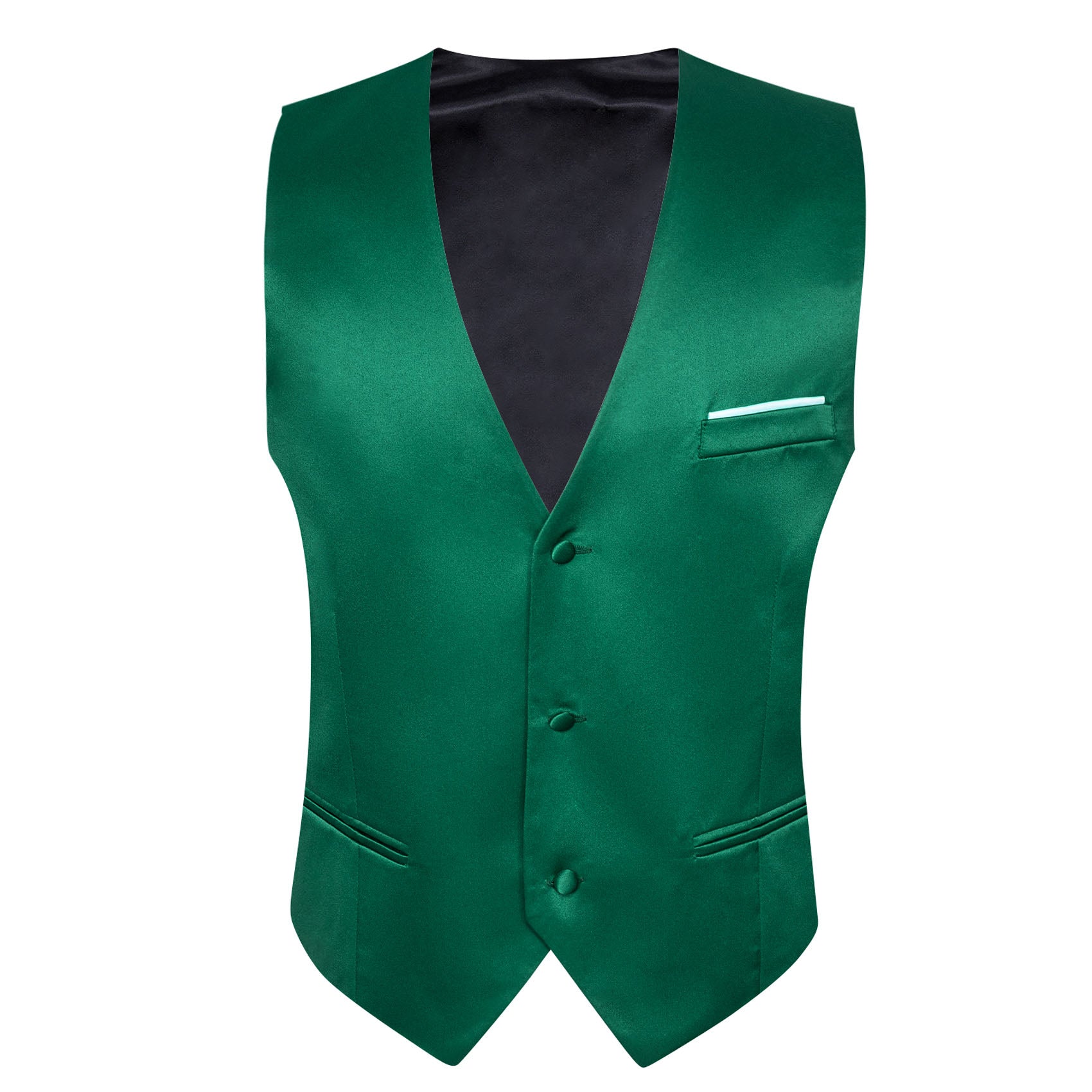 GentCrest Green Solid Vest - Image 5