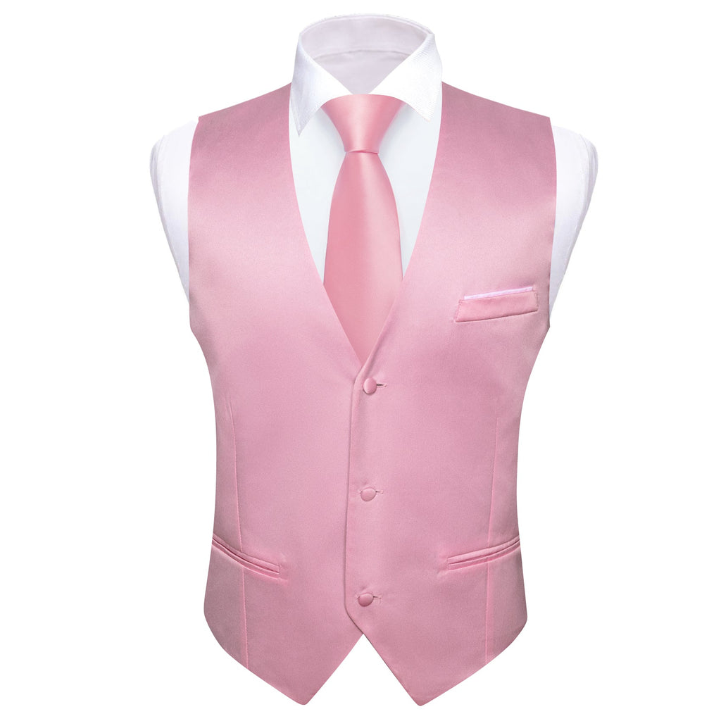 GentCrest Pink Solid Vest - Image 2