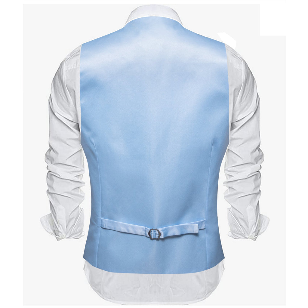 GentCrest Blue Solid Vest - Image 5