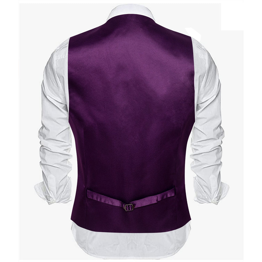 GentCrest Purple Solid Vest - Image 5
