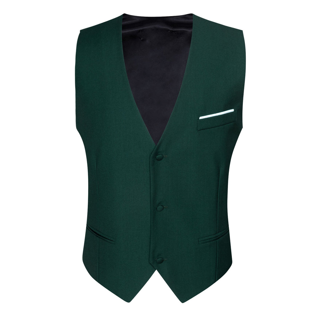 GentCrest Green Solid Vest - Image 2