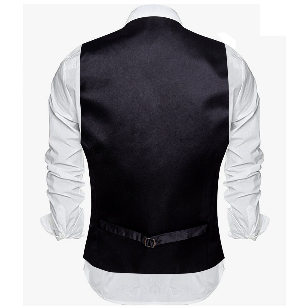 GentCrest White Solid Vest - Image 5