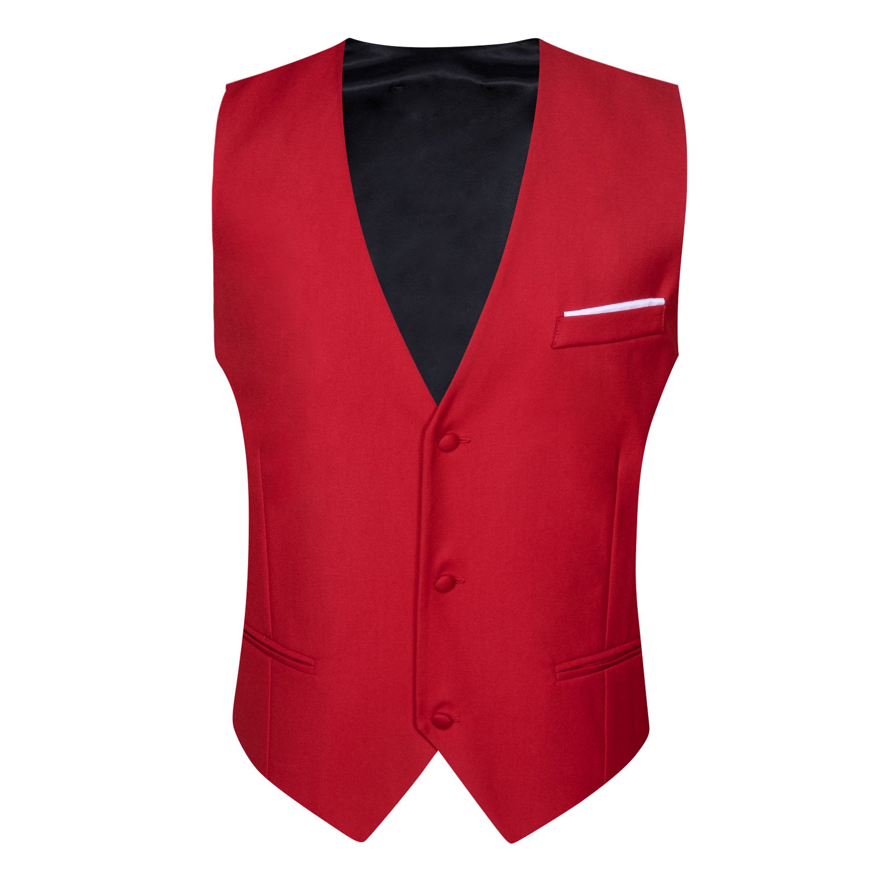 GentCrest Red Solid Vest - Image 2