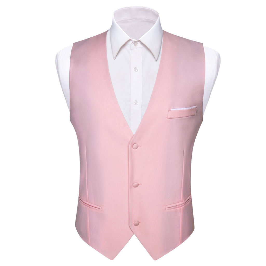 GentCrest Pink Solid Vest - Image 1