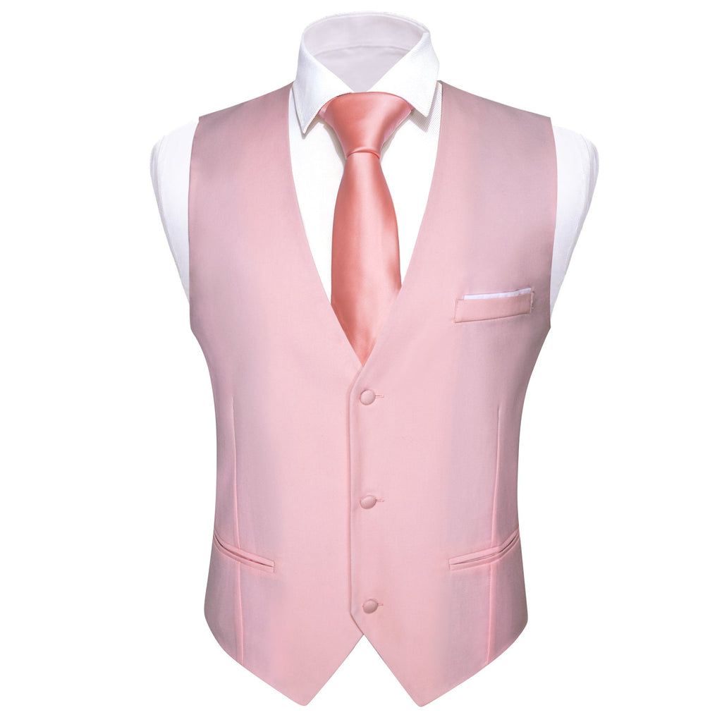 GentCrest Pink Solid Vest - Image 4