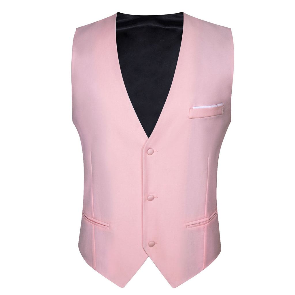 GentCrest Pink Solid Vest - Image 2
