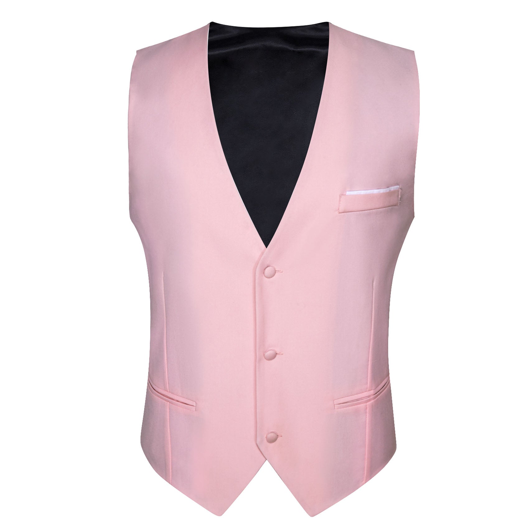 GentCrest Pink Solid Vest - Image 2