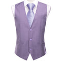 GentCrest Purple Solid Vest - Image 1