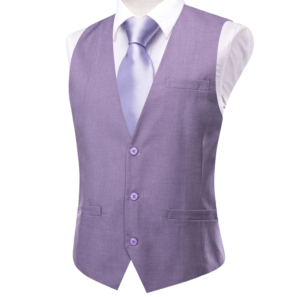 GentCrest Purple Solid Vest - Image 2
