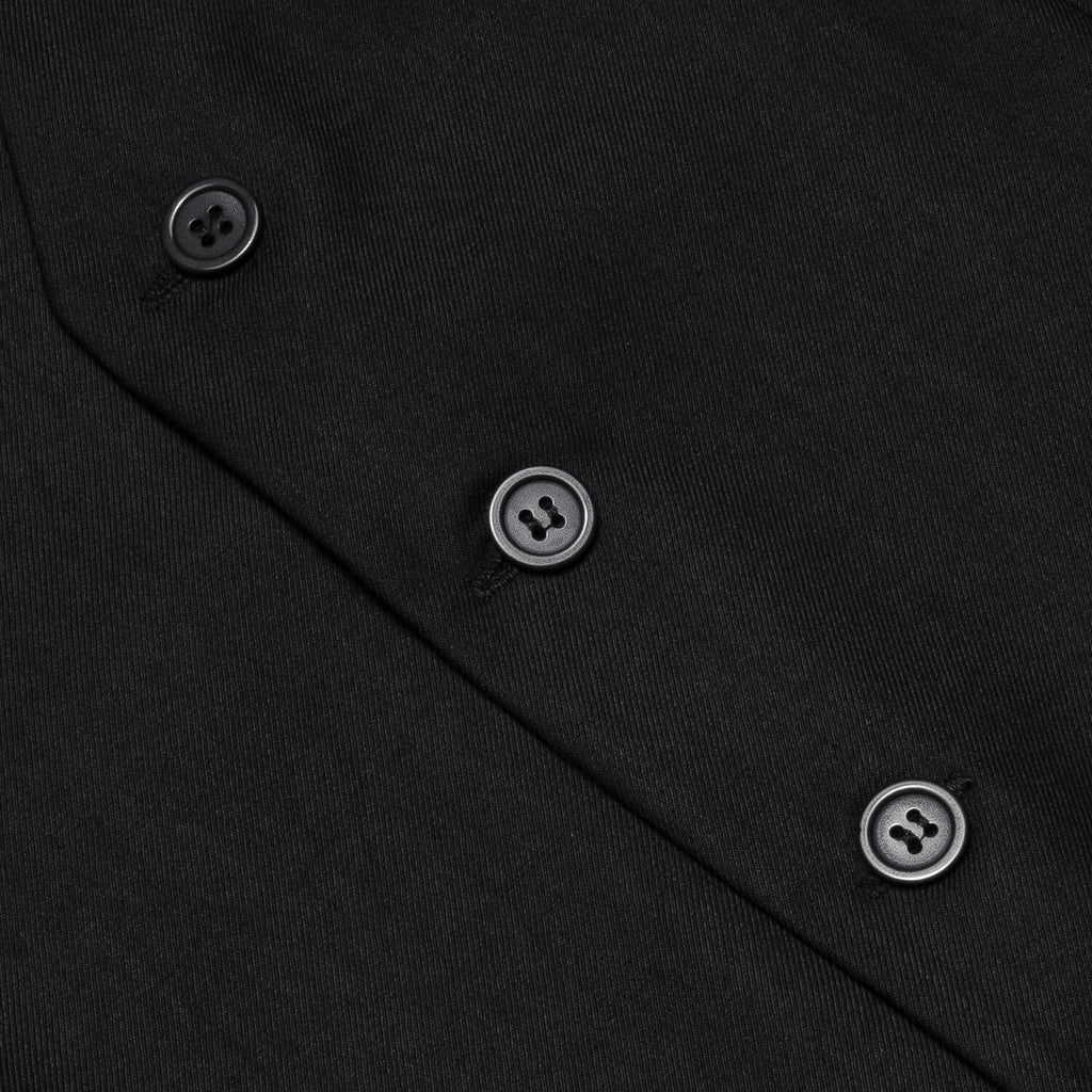 GentCrest Black Solid Vest - Image 4