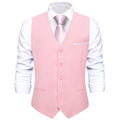 GentCrest Pink Solid Vest - Image 1