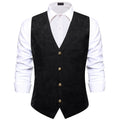 GentCrest Black Solid Vest Set - Image 1
