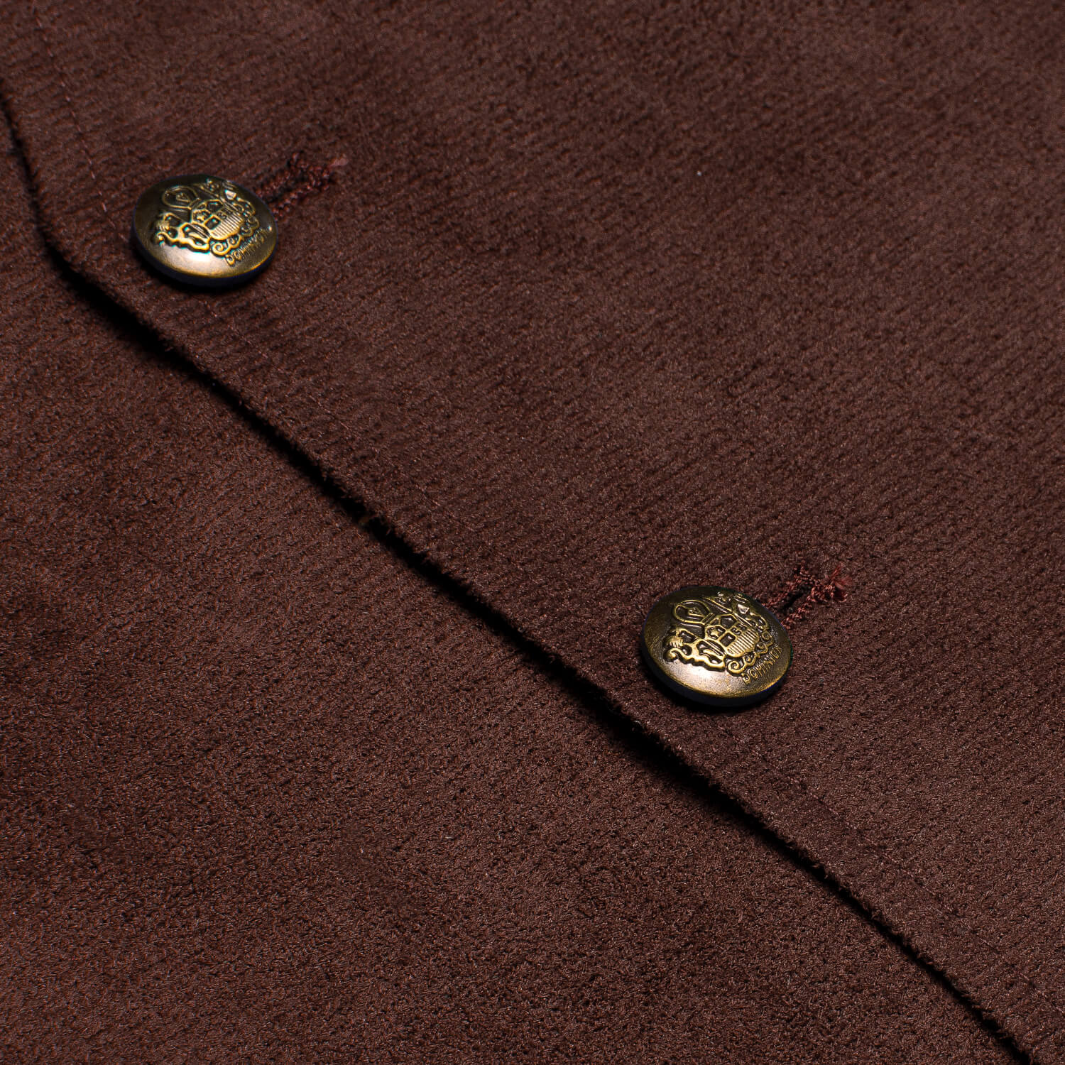 GentCrest Brown Solid Vest Set - Image 5