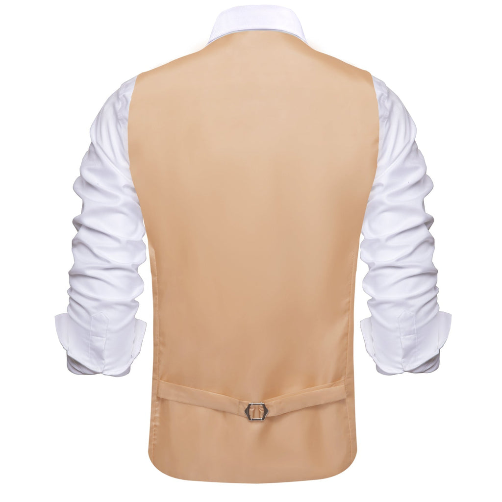 GentCrest Brown Solid Vest Set - Image 4