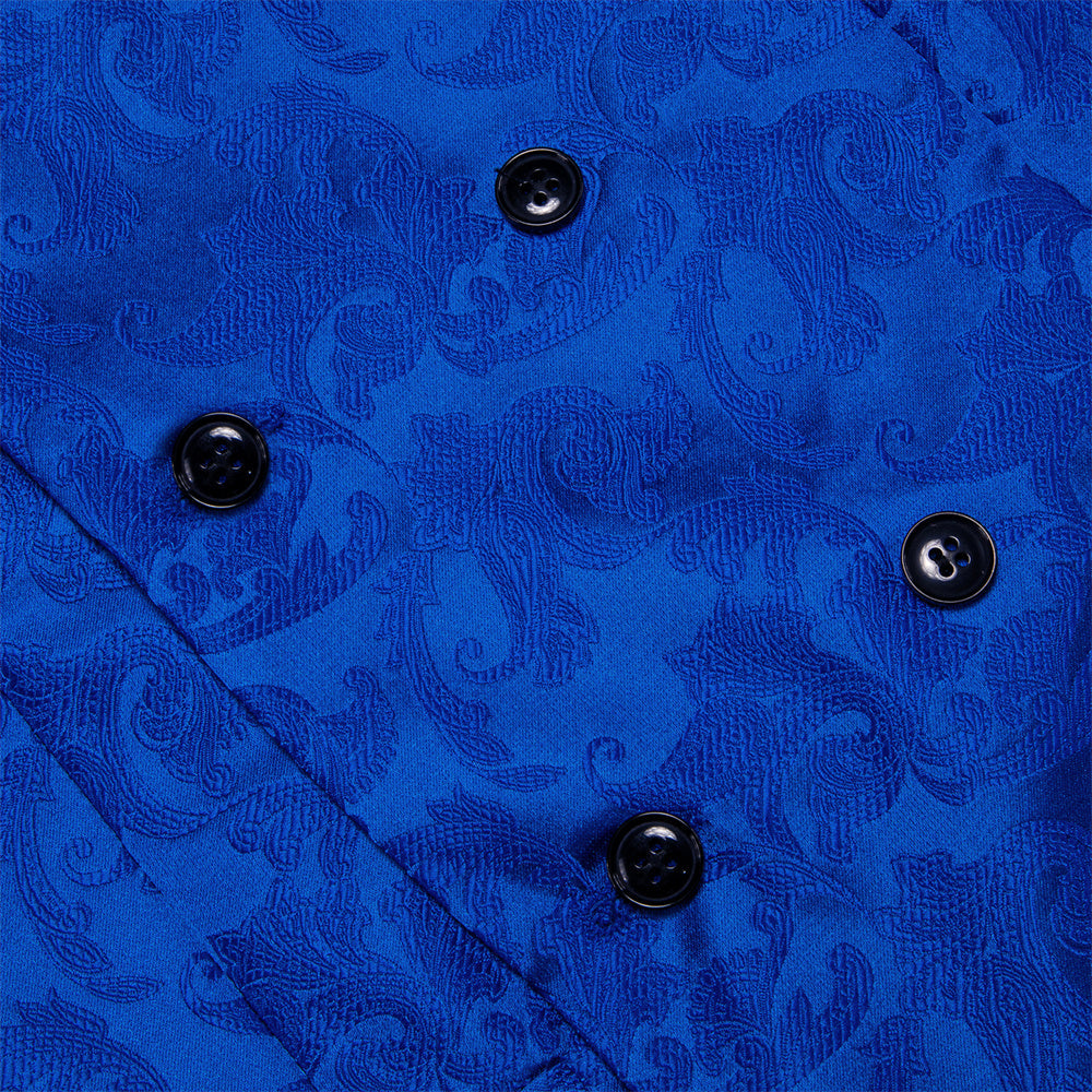 GentCrest Blue Paisley Vest Set - Image 8