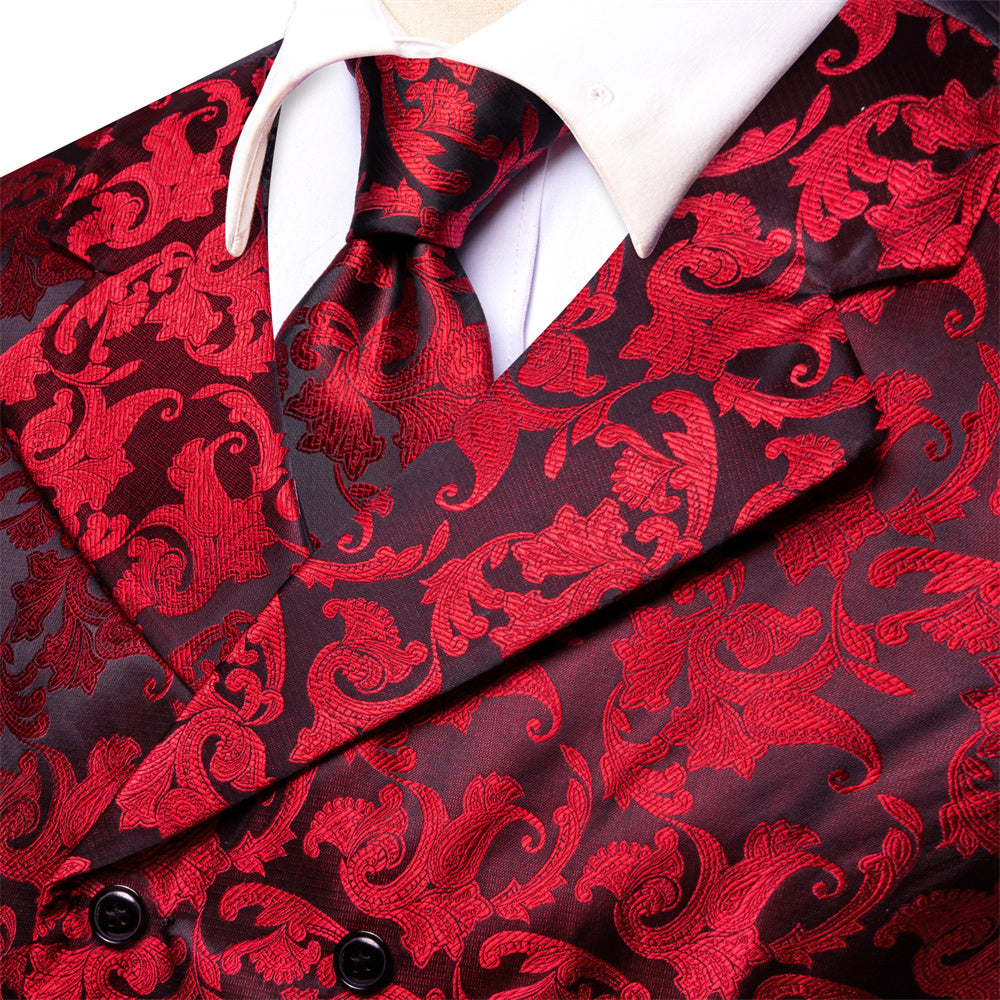 GentCrest Black Paisley Vest Set - Image 2