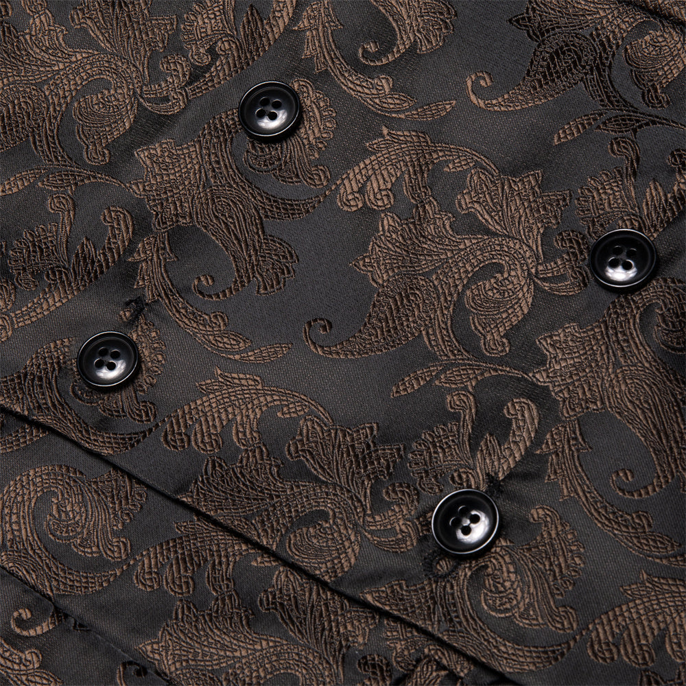 GentCrest Black Paisley Vest Set - Image 8
