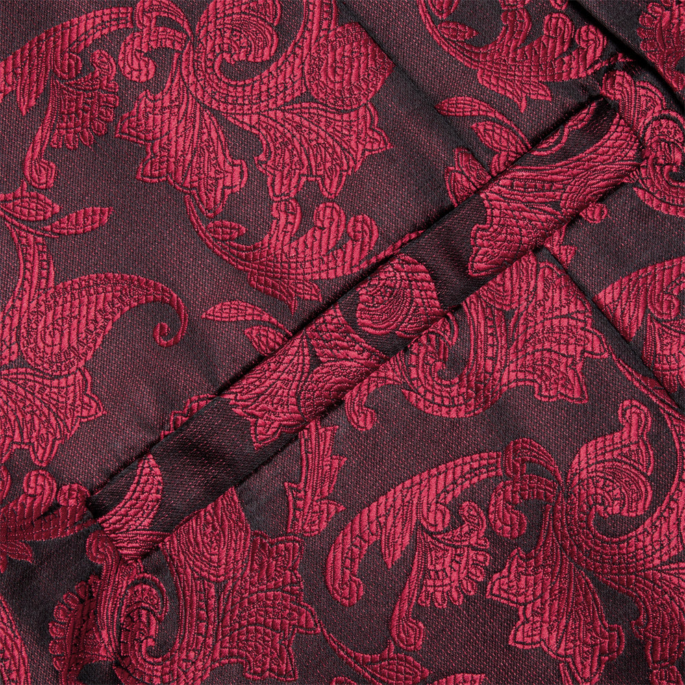 GentCrest Black Floral Vest Set - Image 8