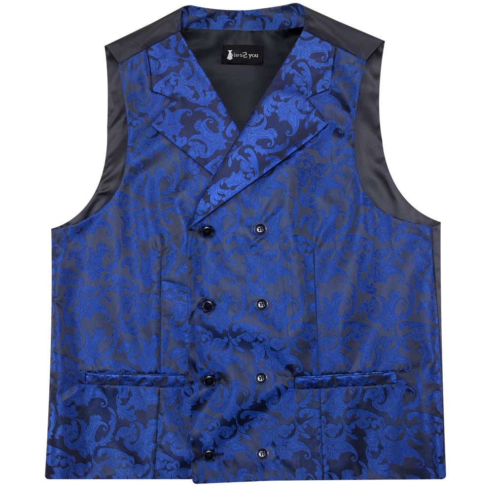 GentCrest Black Paisley Vest Set - Image 6