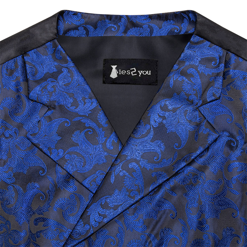 GentCrest Black Paisley Vest Set - Image 5