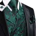 GentCrest Black Paisley Vest Set - Image 1