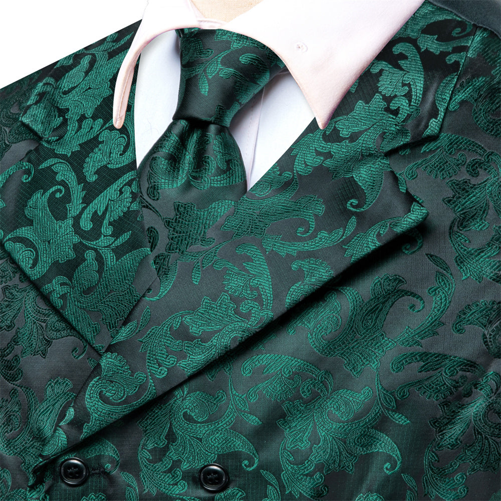 GentCrest Black Paisley Vest Set - Image 4