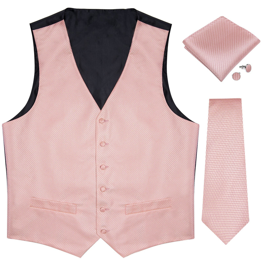 GentCrest Red Polka Dot Vest Set - Image 4