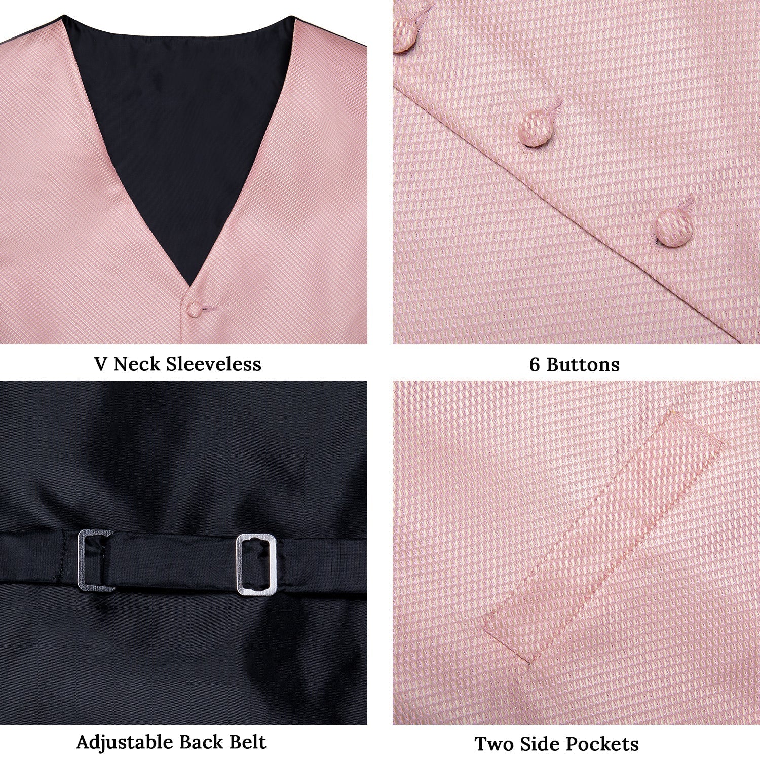 GentCrest Red Polka Dot Vest Set - Image 5