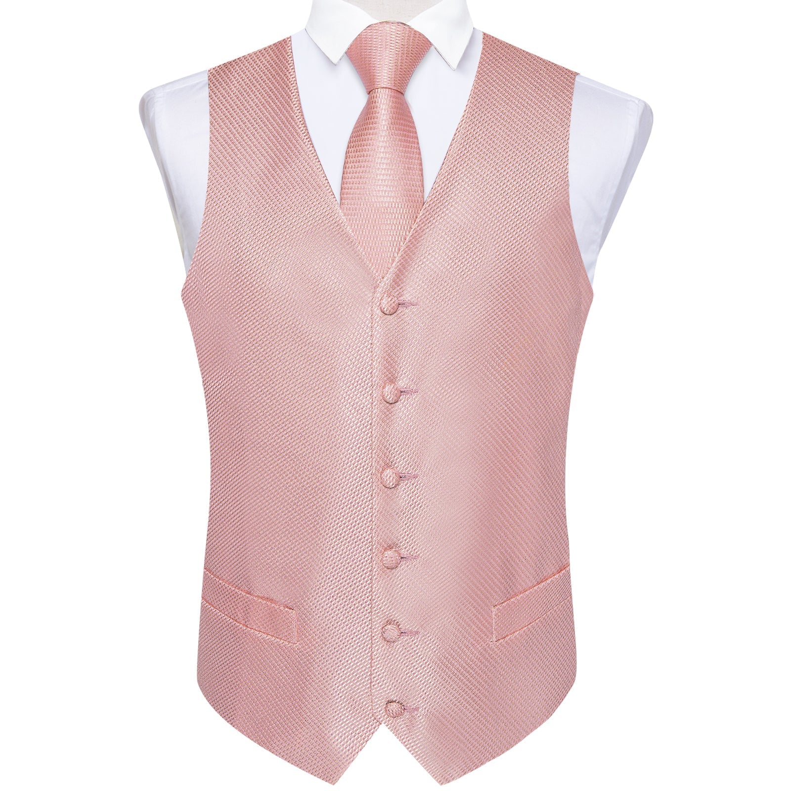 GentCrest Red Polka Dot Vest Set - Image 2