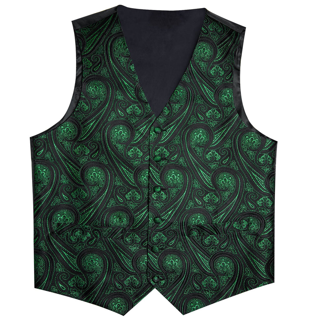 GentCrest Black Paisley Vest Set - Image 5