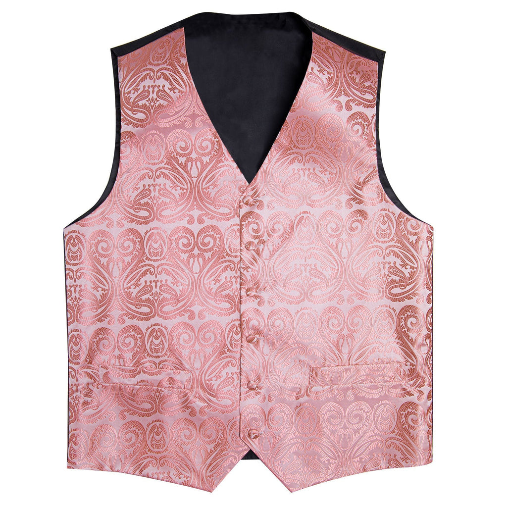 GentCrest Pink Paisley Vest Set - Image 6
