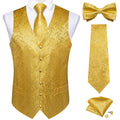 GentCrest Gold Paisley Vest Set - Image 1