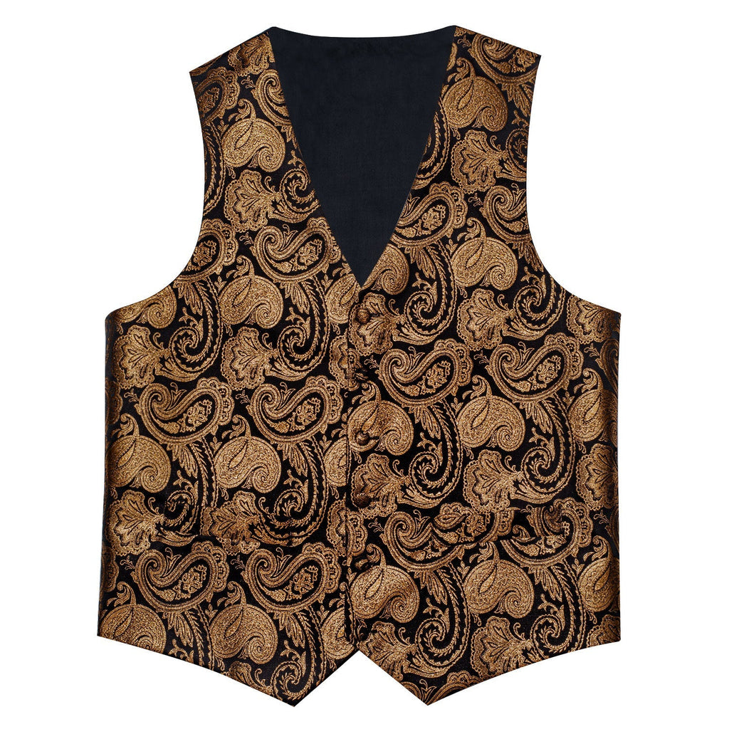 GentCrest Black Paisley Vest Set - Image 4