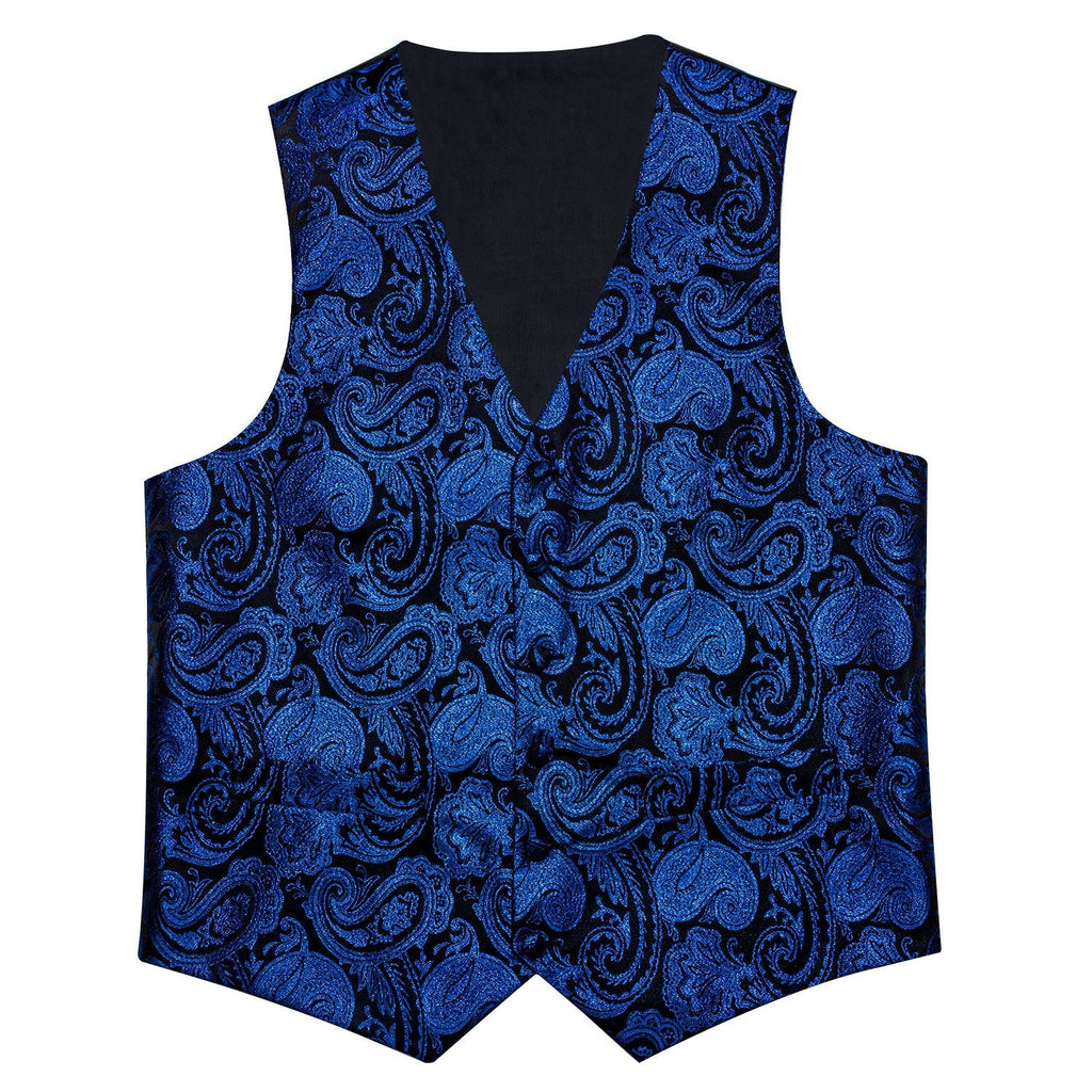GentCrest Black Paisley Vest Set - Image 4