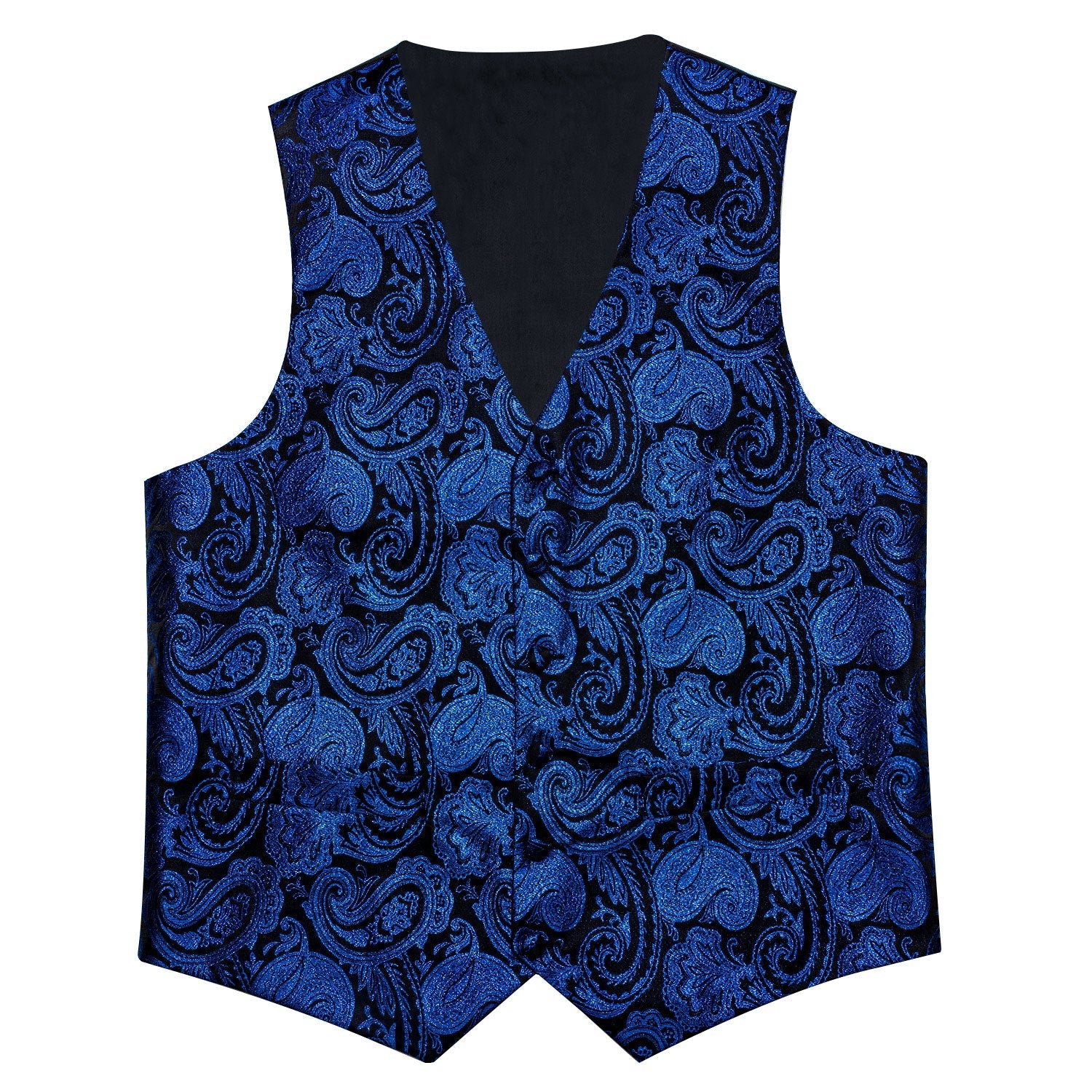 GentCrest Black Paisley Vest Set - Image 4