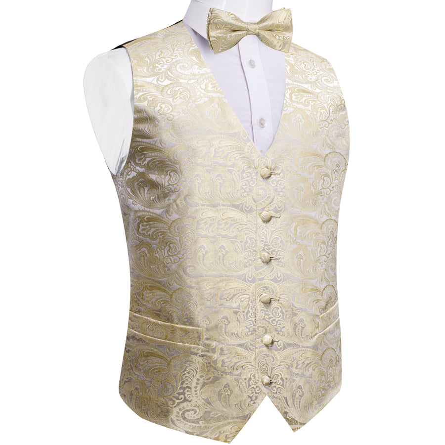GentCrest Black Paisley Vest Set - Image 7