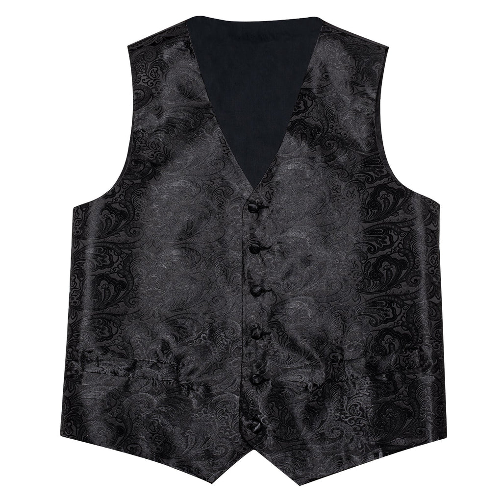 GentCrest Black Paisley Vest Set - Image 4