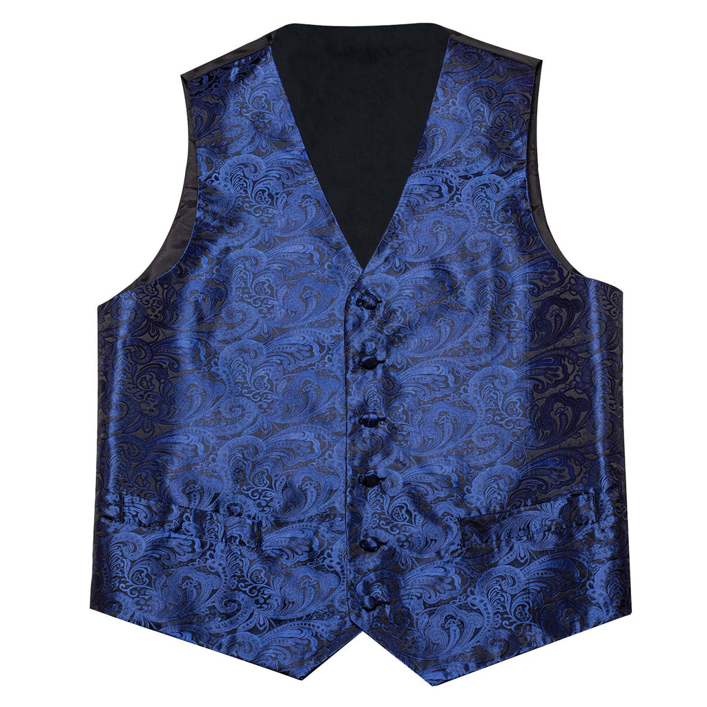 GentCrest Blue Paisley Vest Set - Image 4