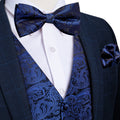 GentCrest Black Paisley Vest Set - Image 1